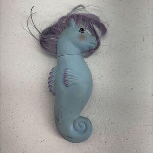 Vintage 1984 Hasbro G1 My Little Pony Sea Ponies Seawinkle Blue Toy Figure